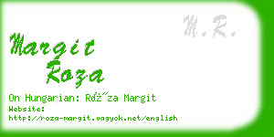 margit roza business card